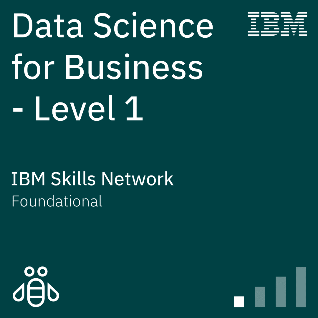 IBM Data Science for Business Level 1